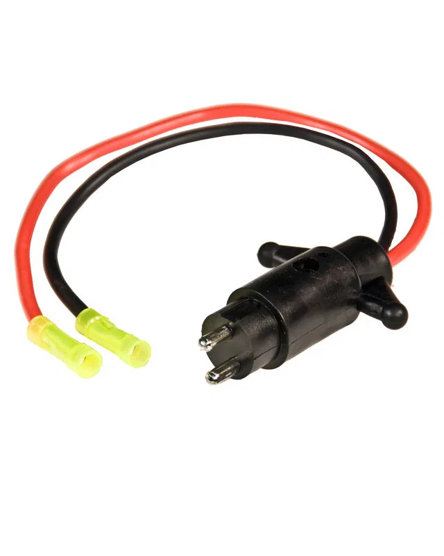 WH10480-1 – SIERRAMARINE Trolling Motor Power Plug, For Use With Boat Side Female Trolling Motor Socket 12 Volt With ...